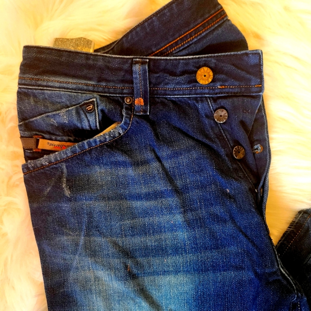 Diesel men's Authentic denim jeans